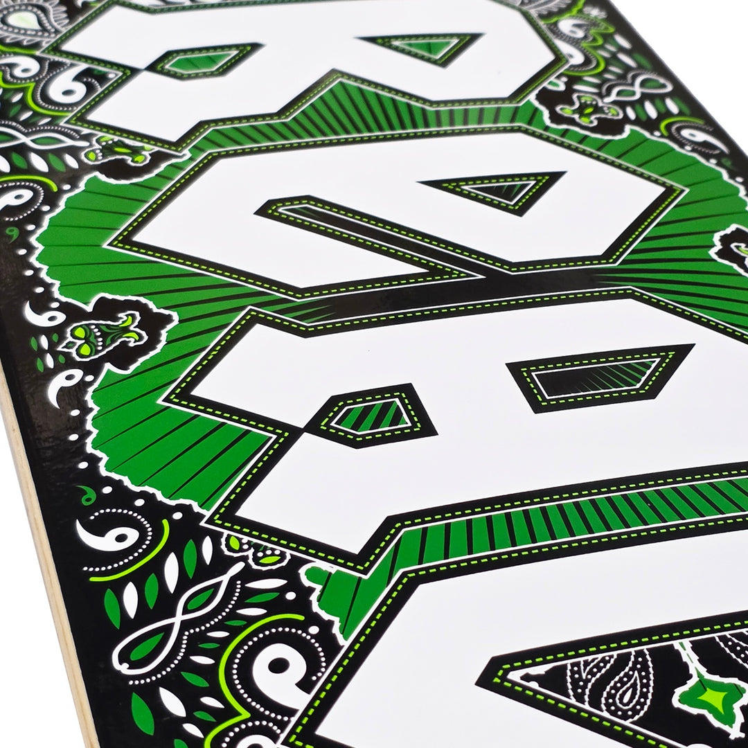 BANDANA GREEN 8.0 スケートボード スケボー コンプリート 完成組立品 セット