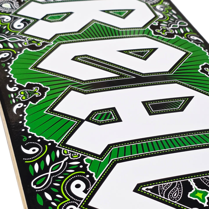 BANDANA GREEN 8.0 スケートボード スケボー コンプリート 完成組立品 セット