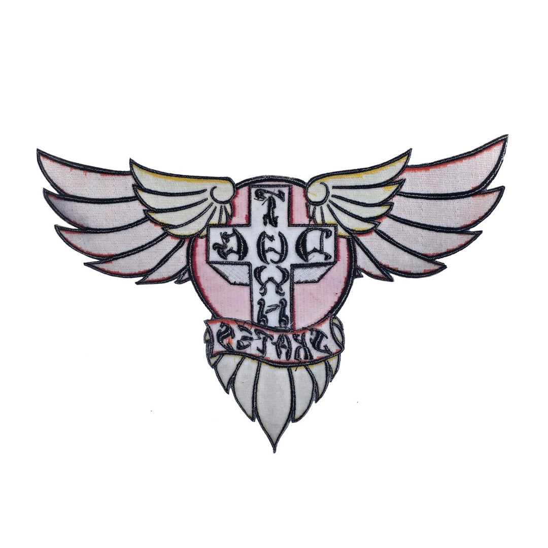 Dogtown Embroidered Patch Wings 30cm スケートボード スケボー パッチ ワッペン
