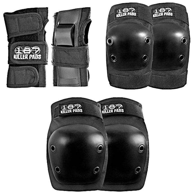 187 SIX PACK PADS SET パッドセット ( BLACK ) U4186-C01S01