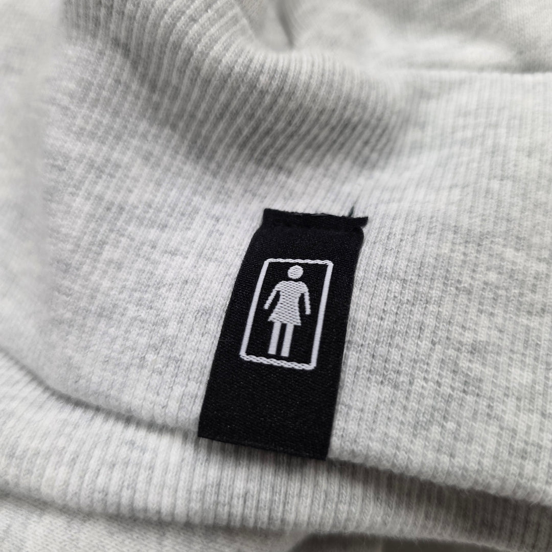 ARCH LOGO FULLZIP GREY スケートボード スケボー メンズトップス アパレル フード ジップフード