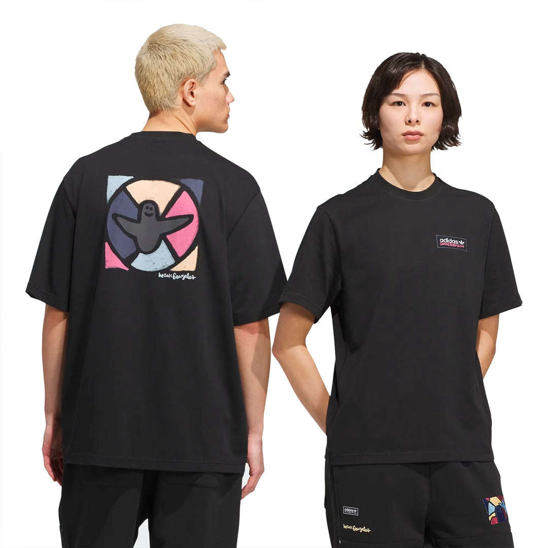 GONZ MODERNIST Tシャツ KQ6271 BLACK スケートボード スケボー メンズトップス Tシャツ 半袖