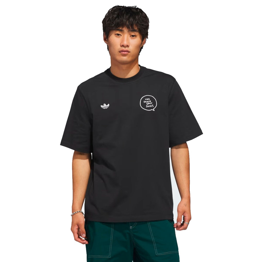 SKATEBOARDING x MARK GONZALES SKATESPOT Tシャツ BLACK  スケートボード スケボー メンズトップス Tシャツ 半袖