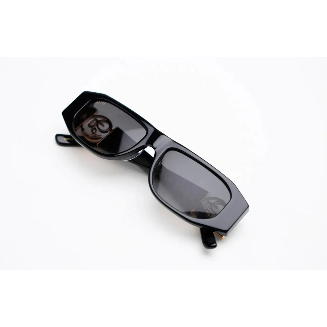 NOVEM LOC Black & 24k Gold Sunglasses ノヴェムロック / ブラック&24Kゴールド / サングラス / アジアンフィット / ナインファイブ