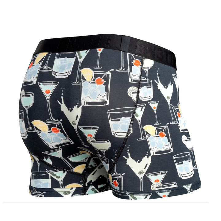 CLASSIC TRUNK PRINT ( COCKTAILS-BLACK )