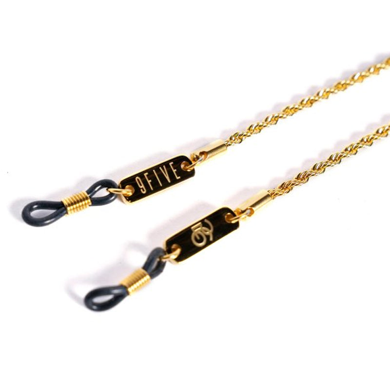 24k Gold Rope Chain Eyewear Lanyard U1254-C01S01