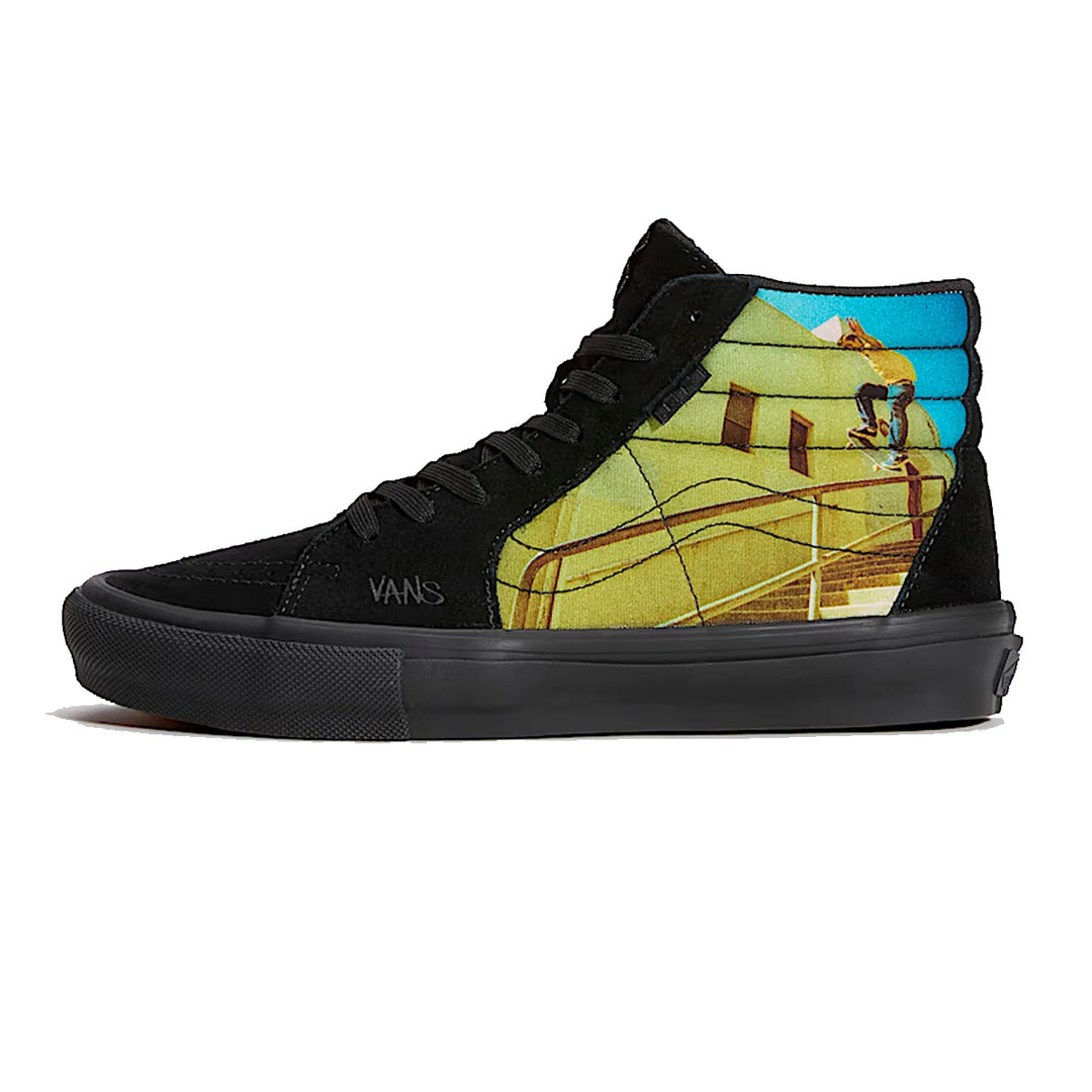 VANS SKATE SK8 HI Atiba (スケートハイ) BLACK/MULTI