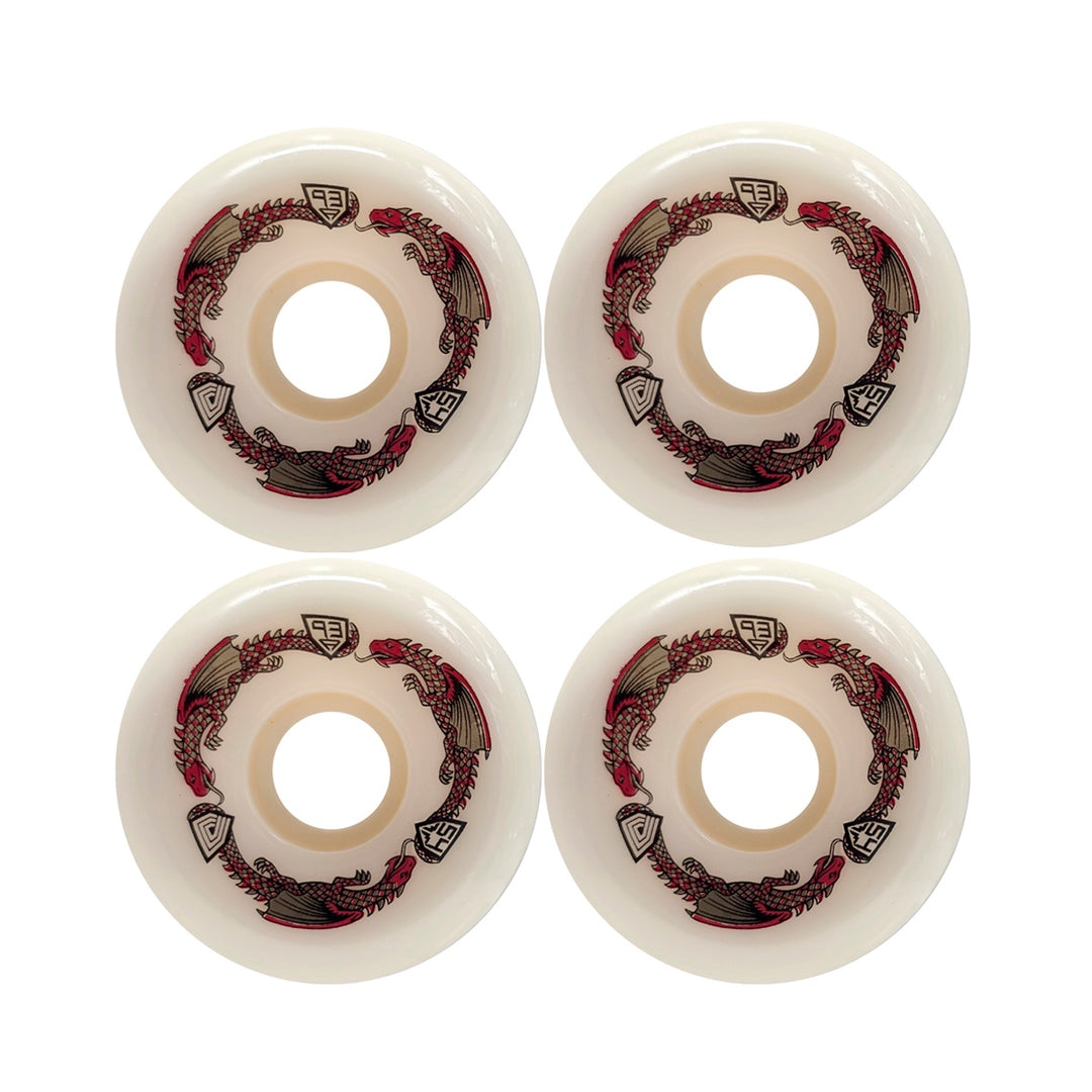 POWELL PERALTA DRAGON FORMULA RED 56mm×36mm 93A スケートボード スケボー ウィール