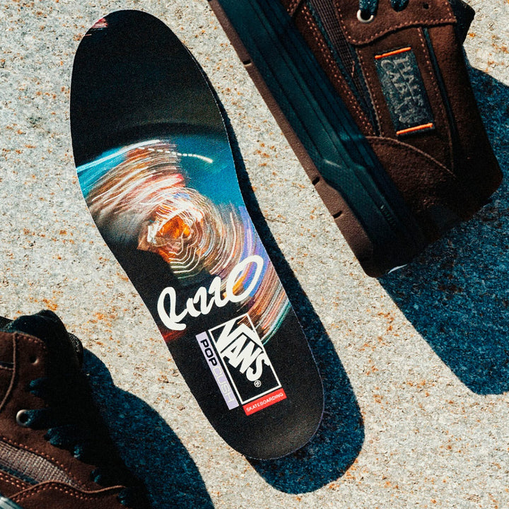 VANS SKATE HALF CAB WAFFLECUP Dick Rizzo ハーフキャブ ワッフルカップ BROWN/BLACK スケートボード スケボー シューズ スケシュー スニーカー 靴 メンズ