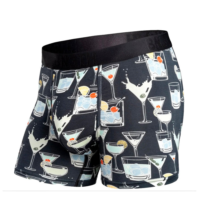 CLASSIC TRUNK PRINT ( COCKTAILS-BLACK )