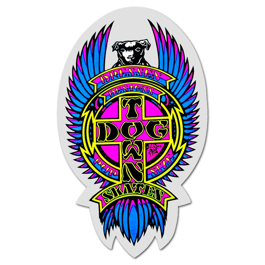 DRESSEN PUP 5.5cm スケートボード スケボー ステッカー シール