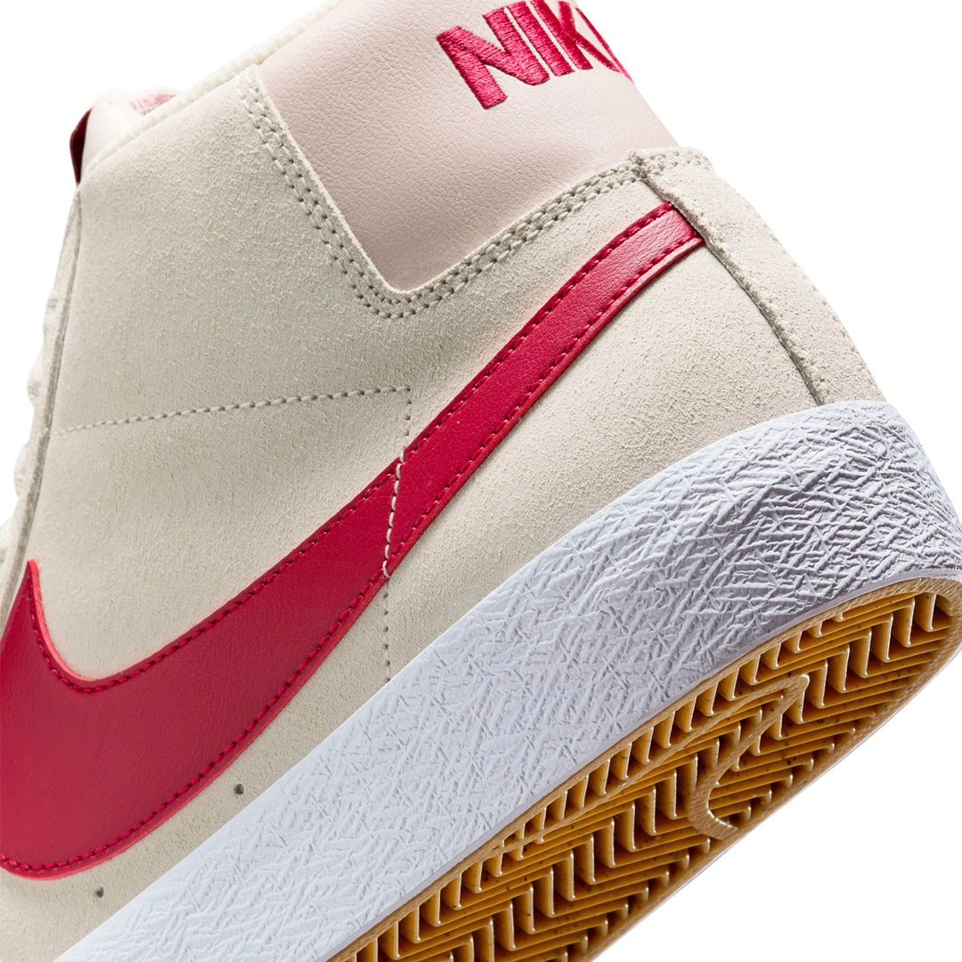 NIKE SB ZOOM BLAZER MID ( PALE IVORY/NBL RD-SL ) FD0731-100