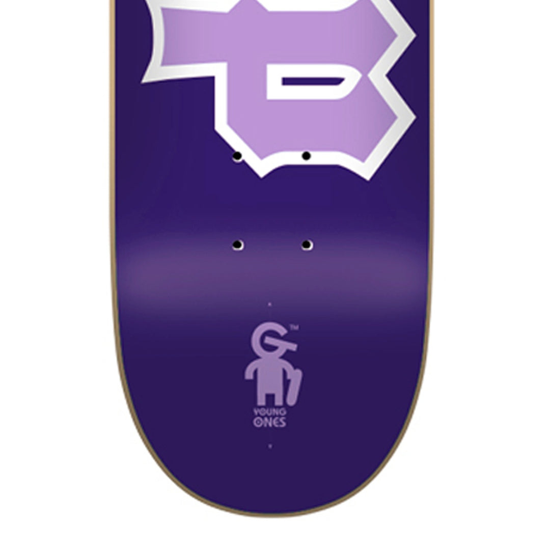 YOUNG ONE CANCELLED PURPLE 7.5 スケートボード スケボー デッキ