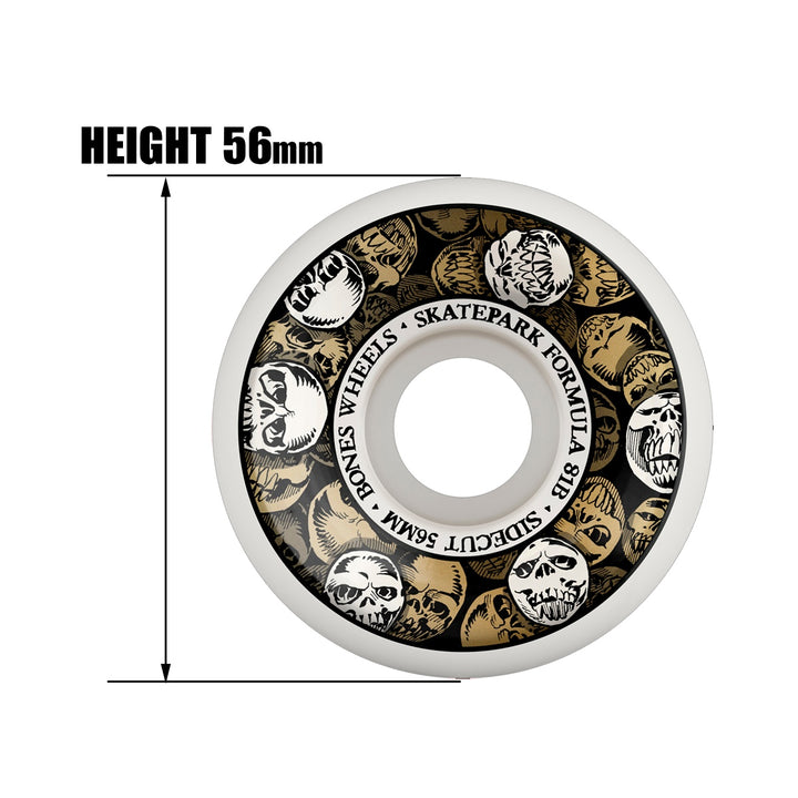 SPF SKATEPARK FORMULA SIDECUT P5 56mm 81B スケートボード スケボー ウィール
