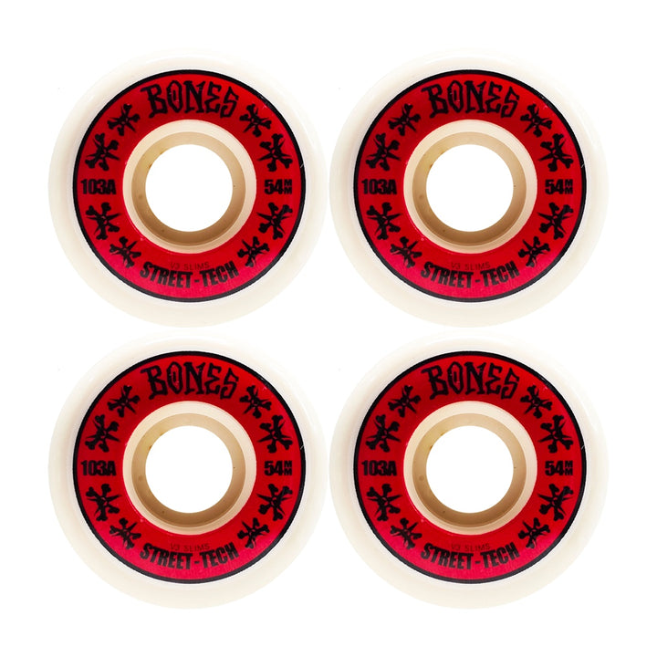 STF STREET TECH FORMULA SLIMS V3 54mm 103A スケートボード スケボー ウィール