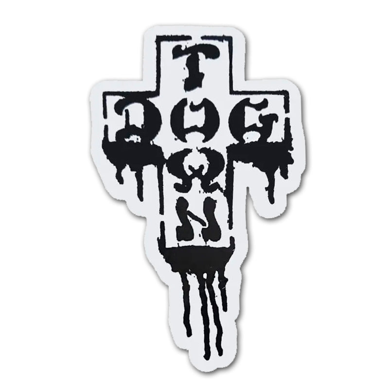 CROSS DRIP 5.1cm スケートボード スケボー ステッカー シール