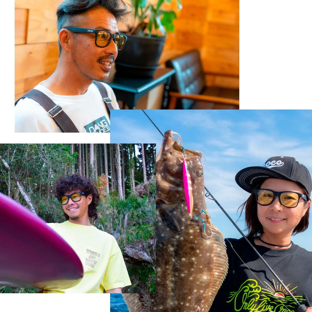 LOCO Black Soft x Light Yellow Night High Contrast Lens (ナイトレンズ)