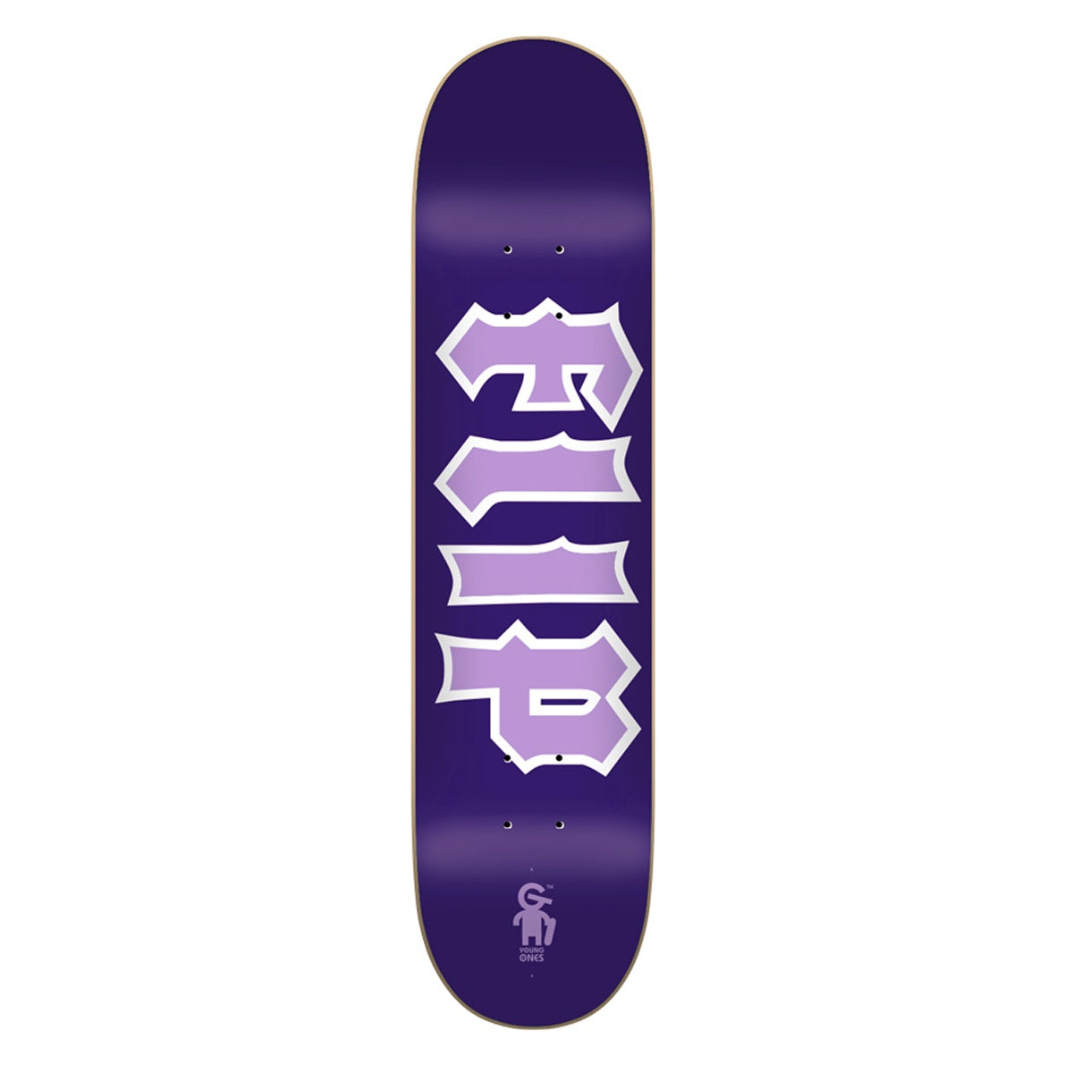 YOUNG ONE CANCELLED PURPLE 7.5 スケートボード スケボー デッキ