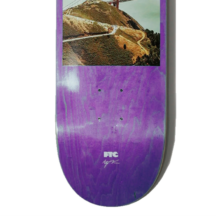 STEPHEN VANASCO X FTC SF AERIAL DECK PUPLE 8.5 スケートボード スケボー デッキ