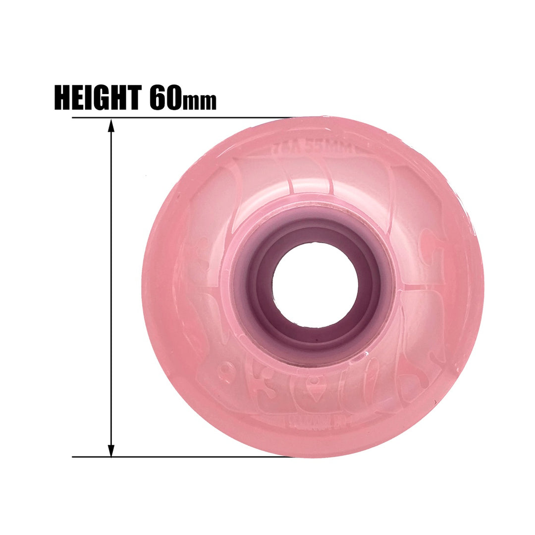 OJ SUPER JUICE BUBBLE GUM TRANS PINK 60mm 78a スケートボード スケボー ウィール
