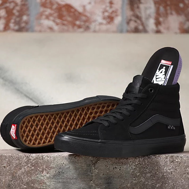 VANS SKATE SK8 HI (スケートハイ) BLACK/BLACK