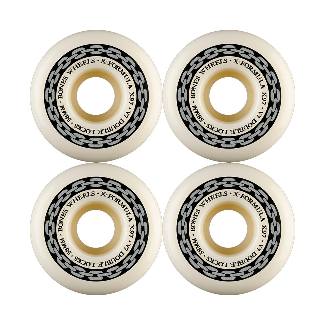 X-FORMULA DOUBLE LOCKS V7 58mm 97A スケートボード スケボー ウィール